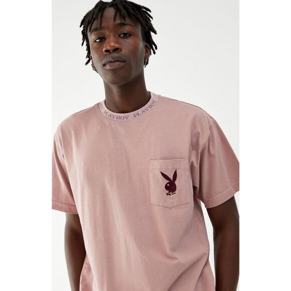 PLAYBOY Other - Playboy Bunny M Mauve Crewneck Short Sleeves T-Shirt
